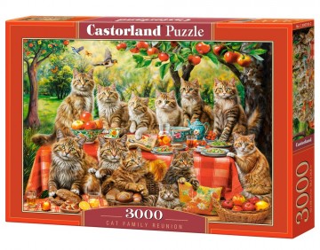 Castorland - Cat Family Reunion - 3000 Stukjes 2