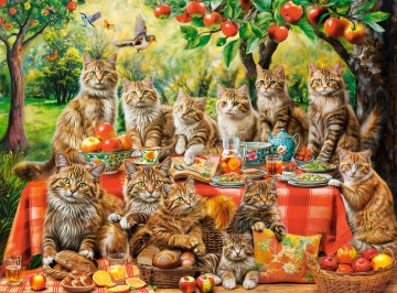 Castorland - Cat Family Reunion - 3000 Stukjes