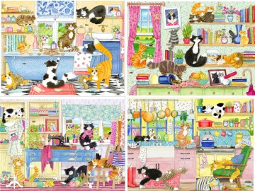 Gibsons - Catastrophe Cottage - 4 x 500 Stukjes