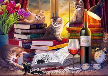 Trefl - Cat's Evening - 2000 Stukjes