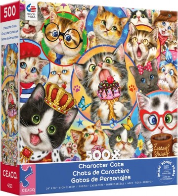Ceaco - Character Cats - 500 Stukjes 2