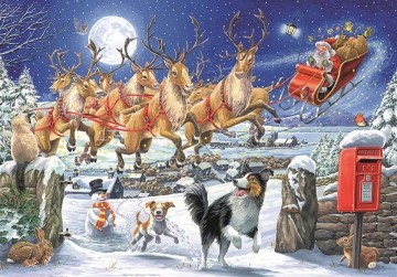 Otter House - Chasing Santa - 1000 Stukjes