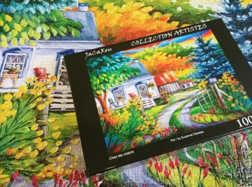 JaCaRou Puzzles - Chez Les Voisins - 1000 Stukjes 2