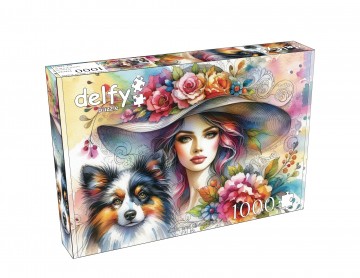 Delfy Puzzle - Chic and Charming - 1000 Stukjes 2