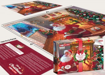 A2Play - Santa's Visit - 1000 Stukjes 3