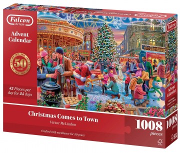 Falcon de Luxe - Adventcalendar - Christmas Comes to Town - 24 x 42 Stukjes 2