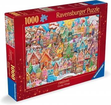 Ravensburger - Christmas Cookie Village - 1000 Stukjes 2