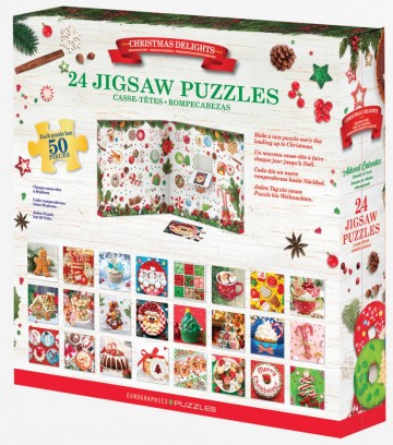 Eurographics - Advent Calendar - Christmas Delights - 24 x 50 Stukjes 2