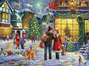 Bits and Pieces - Christmas Eve in the Country Village - 500 Stukjes