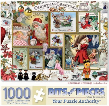 Bits and Pieces - Christmas Greetings - 1000 Stukjes 2