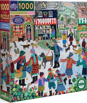 EeBoo - Christmas in the Square - 1000 Stukjes 2