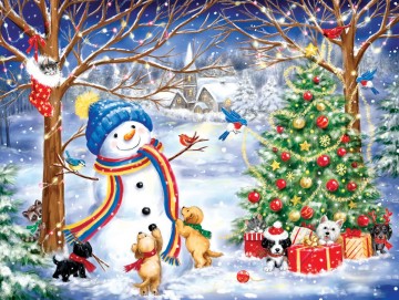 SunsOut - Christmas in the Wood - 300 XL Stukjes