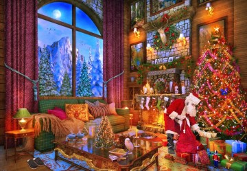 Bluebird Puzzle - Christmas Lodge - 1000 Stukjes