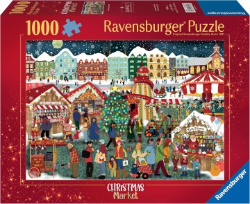 Ravensburger - Christmas Market -1000 Stukjes 2