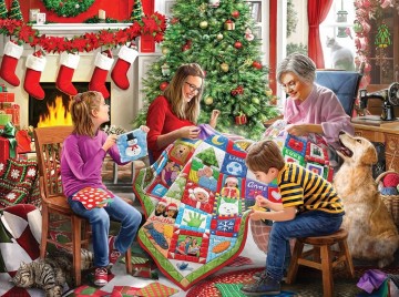 Bits and Pieces - Christmas Quilting - 1000 Stukjes