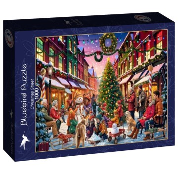Bluebird Puzzle - Christmas Street - 1000 Stukjes 2