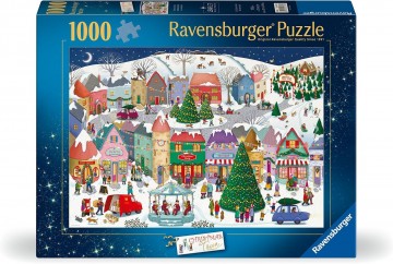 Ravensburger - Christmas Town - 1000 Stukjes 2