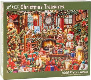 Vermont Christmas Company - Christmas Treasures - 1000 Stukjes 2