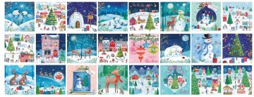 Eurographics - Advent Calendar - Christmas Village - 24 x 50 Stukjes 5