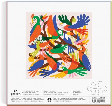 Galison - Chromatic Birds - 500 Stukjes 4