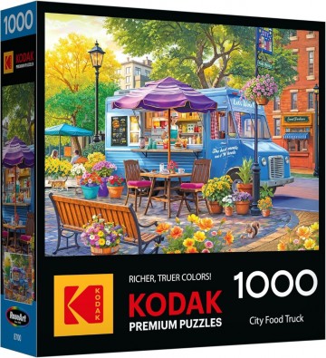 RoseArt - Kodak Premium - City Food Truck - 1000 Stukjes 2