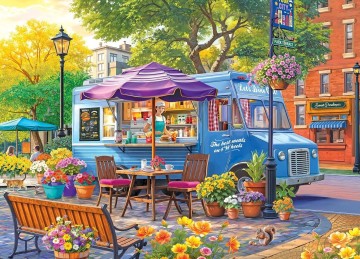 RoseArt - Kodak Premium - City Food Truck - 1000 Stukjes