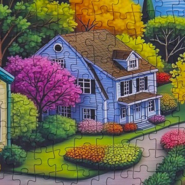 Delfy Puzzle - Coastal Vineyard - 1000 Stukjes 3