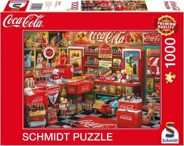 Schmidt - Coca Cola Nostalgie Shop - 1000 Stukjes 2