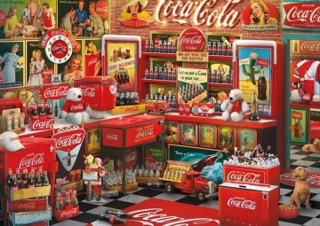 Schmidt - Coca Cola Nostalgie Shop - 1000 Stukjes