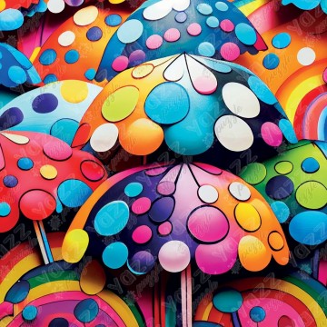 Yazz - Colorful Umbrella - 1023 Stukjes