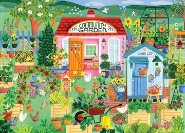RoseArt - Community Garden - 1000 Stukjes