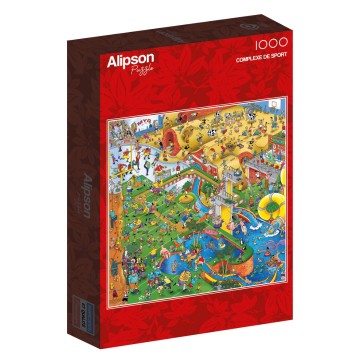 Alipson Puzzle - Complexe de Sport - 1000 Stukjes 2