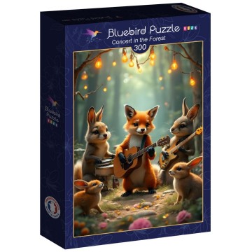 Bluebird Puzzle - Concert en Foret - 300 XL Stukjes 2