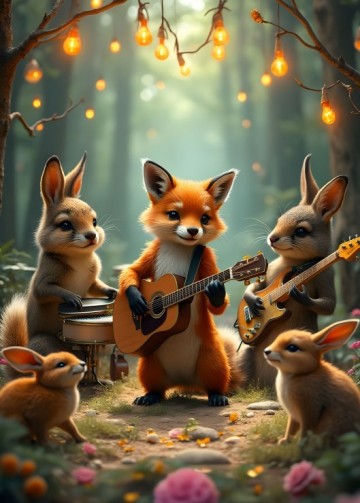 Bluebird Puzzle - Concert en Foret - 300 XL Stukjes