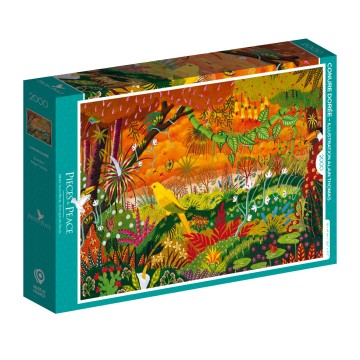 Pieces & Peace - Conure Dorée - 2000 Stukjes 2