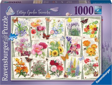 Ravensburger - Cottage Garden Favourites - 1000 Stukjes 2