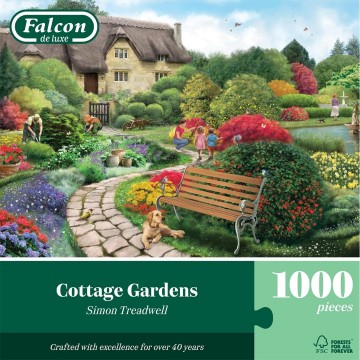Falcon de Luxe - Cottage Gardens - 1000 Stukjes 3