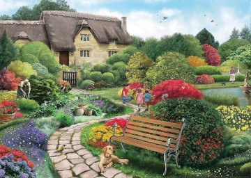 Falcon de Luxe - Cottage Gardens - 1000 Stukjes