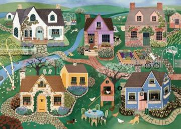 Pieces & Peace - Cottage Lane - 1500 Stukjes