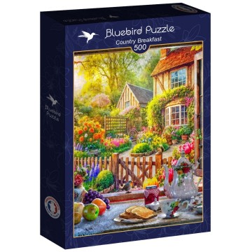 Bluebird Puzzle - Country Breakfast - 500 Stukjes 2