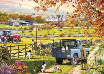 Otter House - Countryside Morning - 1000 Stukjes