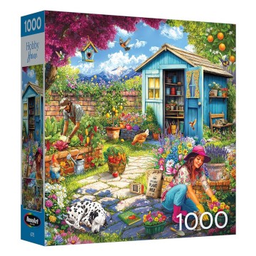 RoseArt - Couple in the Garden - 1000 Stukjes 2