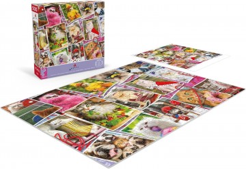 Ceaco - Cranky Kitties Collage - 500 Stukjes Schade 4