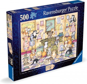 Ravensburger - Crazy Cats .... Tabby & Co - 500 Stukjes 2