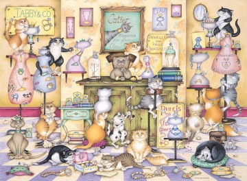 Ravensburger - Crazy Cats .... Tabby & Co - 500 Stukjes