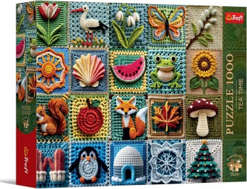 Trefl - Crochet - Four Seasons - 1000 Stukjes 2
