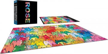 RoseArt - Cute Colorful Cats - 1000 Stukjes 3