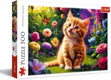Trefl - Cute Kitty - 500 Stukjes 2