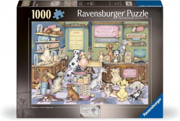 Ravensburger - Dapper Dogs No. 2 - Stanley's Stick Emporium - 1000 Stukjes 2