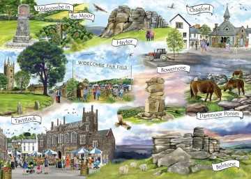 Otter House - Dartmoor - 1000 Stukjes